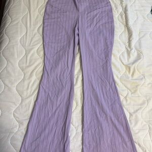 JoyLab Lilac Striped Pants